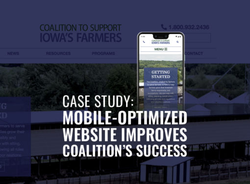 MOBILE-OPTIMIZED WEBSITE IMPROVES IOWA FARMER OUTREACH
