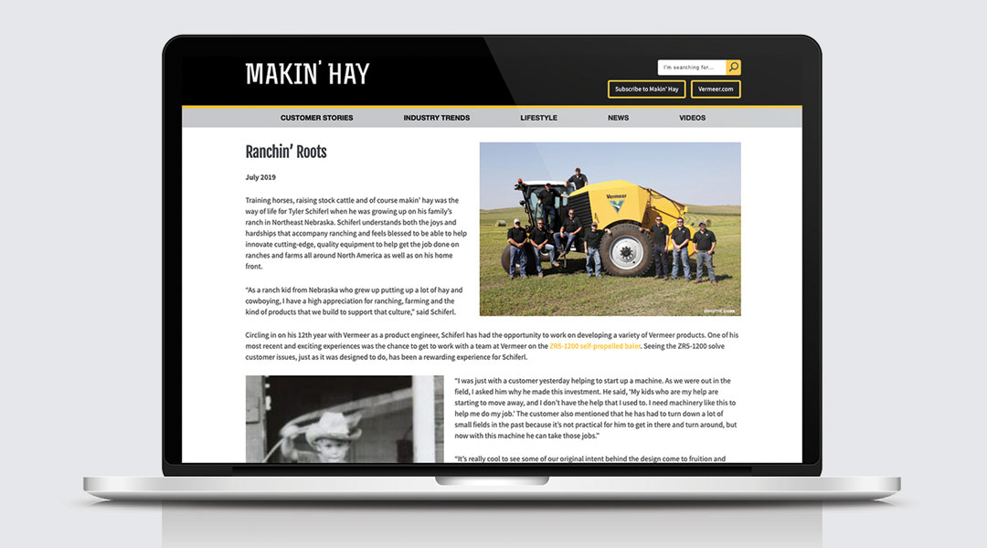 The hay baler product launch that will go down in history7
