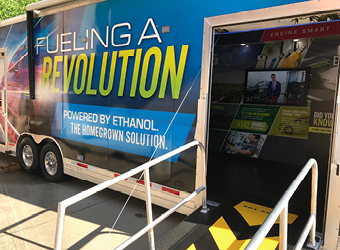 How to get 100,000 people into a trailer to learn about biofuels