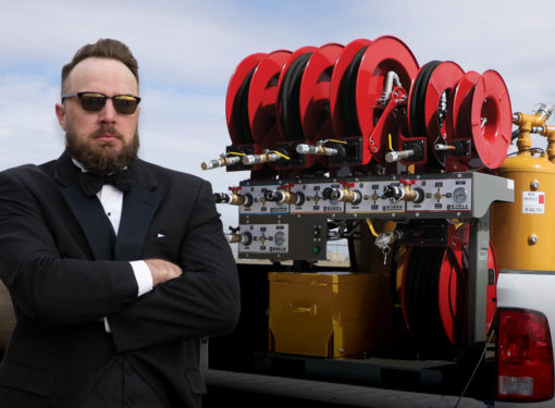 How we made a guy in a tuxedo into an icon of a blue collar industry
