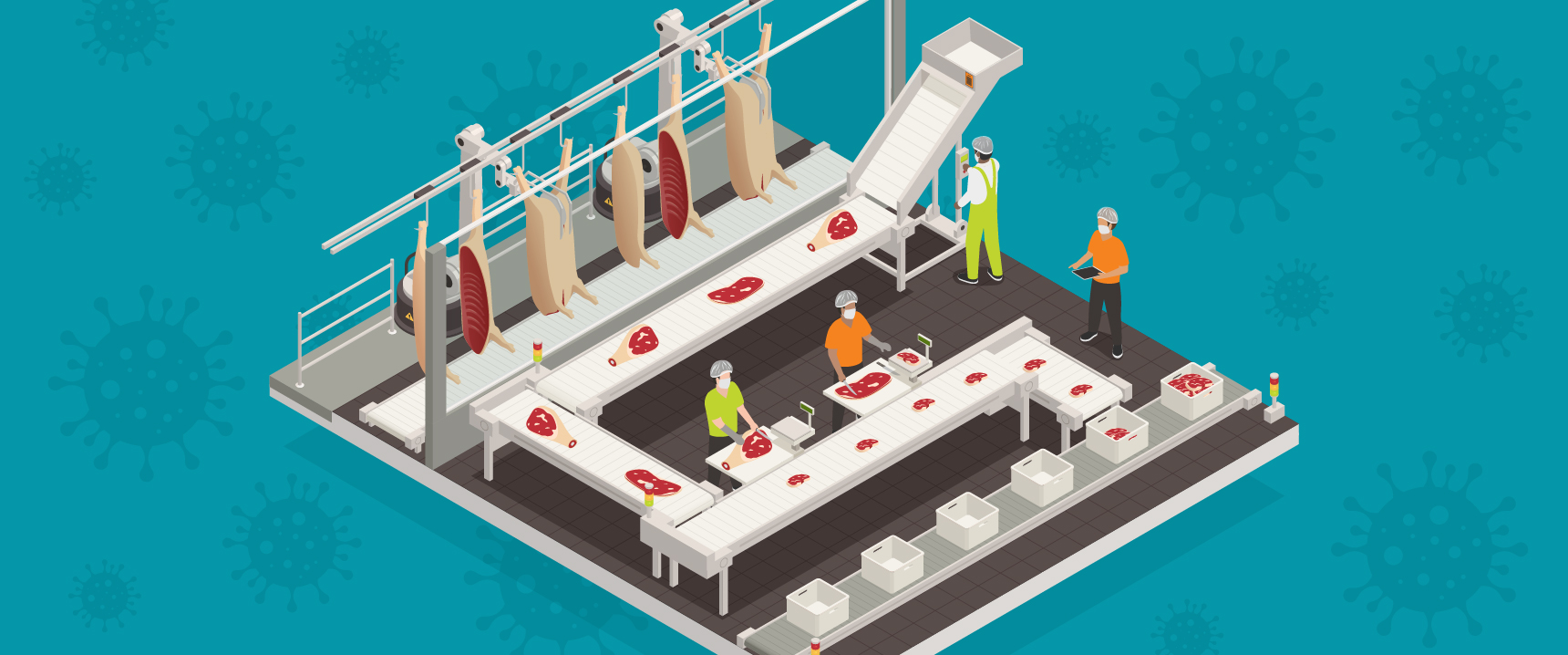 The short- and mid-term impact of COVID-19: meat processing