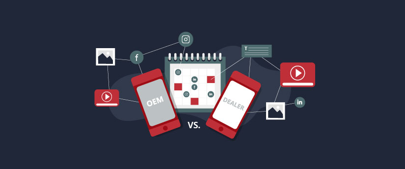 How Businesses Use Social Media for Marketing: Dealers vs. OEMs